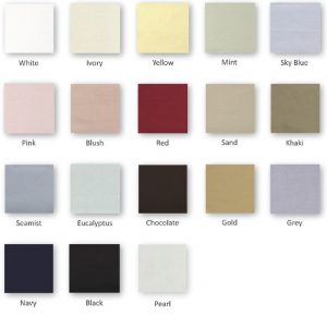 Hamburg House M80 330 Thread Count Italian Cotton Sateen Sheets